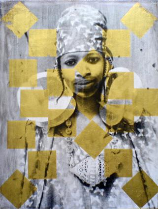 Titel: Frau aus Mali, um 1970; Inventarnummer: M-207